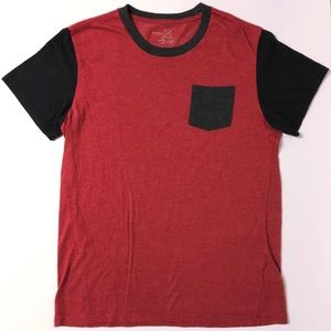 BLUE CROWN Baseball Style T-Shirt